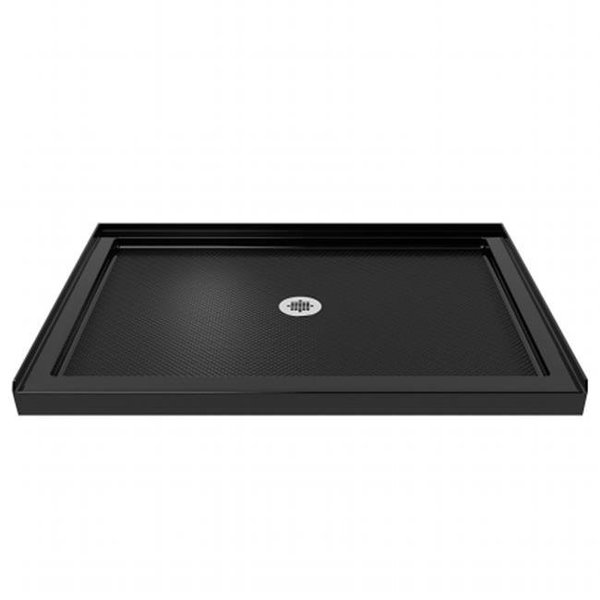 Dreamline DreamLine DLT-1132480-88 2.75 x 48 x 32 in. SlimLine Single Threshold Shower Base; Black - Center Drain Base DLT-1132480-88